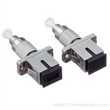 Fiber Hybrid Adaptor FC-LC Male to Female Half Metal